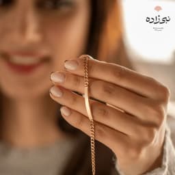دستبند پلاک دار نوزادی بافت 1  B155