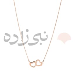 گردنبند لیزری دو قلب N140