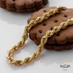 دستبند طنابی بافت دو B172