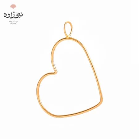پلاک قلب مفتولی بزرگ C204