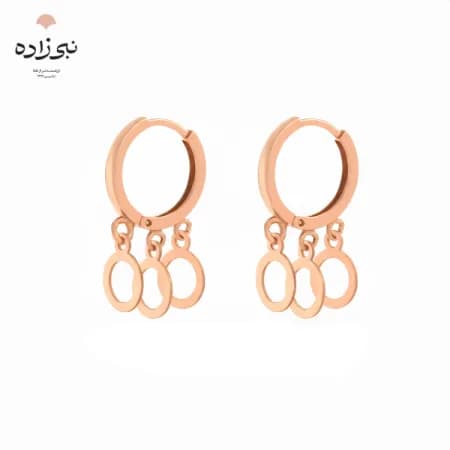 گوشواره روکو دایره تو خالی E057